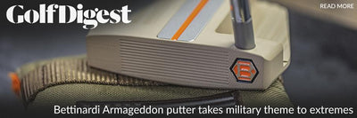 Bettinardi BB56 Armageddon Putter - Made From Scrap Humvee Metal