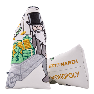 Bettinardi x Monopoly Wheelbarrow Wizard Blade Putter Headcover