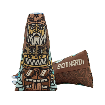 Bettinardi Limited Run Tiki Totem Multi Icon Blade Putter Headcover