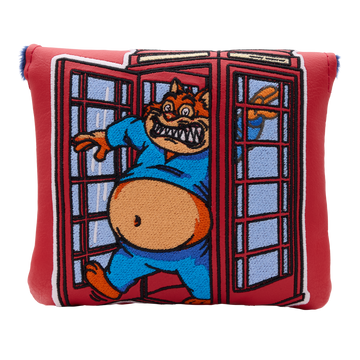 Bettinardi Limited Run British Championship Phone Booth Fat Cat Mallet Center Shaft Putter Headcover